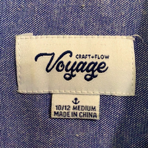 Palm Tree Button Up T-Shirt - Picture 3 of 3